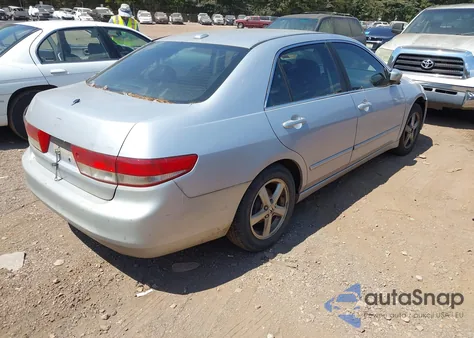 2004 Honda Accord 2.4 Ex из США, поврежденный, VIN 1HGCM56844A037016